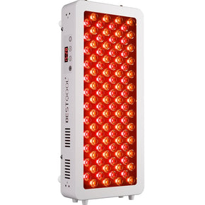 Bestqool Red Light Therapy for face Body, 4 Wavelengths Near Infrared Light Therapy, 100 Elite Grade Dual Chip LEDs, High Power Red Light Panel for Pain, Muscle, Energy. 170W. Modular Design. B08687T6WR