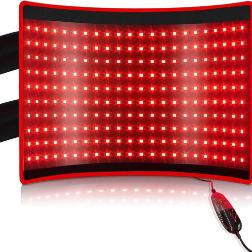 Bestqool Red Light Therapy for Body & Muscle Pain, 660nm Red Light & 850nm Infrared Light, Large Pads Belt Wearable Wrap, Infrared Therapy for Feet Knee Back Waist Pain.43W B0BQMDFCNF